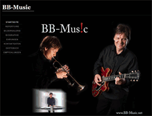 Tablet Screenshot of bb-music.net